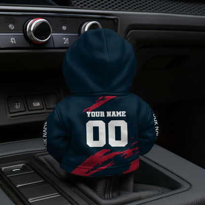 LIMITED EDITION - NEW CUSTOMIZED NFL15 HTT HOUSTON TEXANS CAR HOODIE SHIFT KNOB COVER