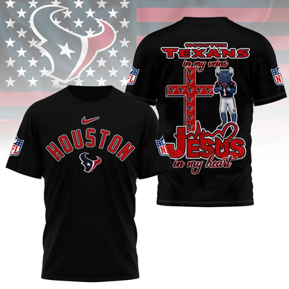 LIMITED EDITION - NEW CUSTOMIZED NFL15 HTT HOUSTON TEXANS T-SHIRT | MULTIPLE COLORS AVAILABLE