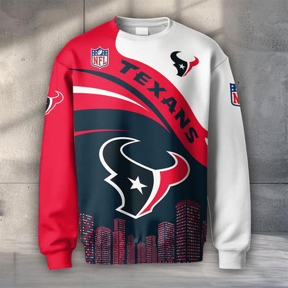 LIMITED EDITION - NEW CUSTOMIZED NFL15 HTT HOUSTON TEXANS UNISEX T-SHIRT, POLO, HOODIE & JACKETS