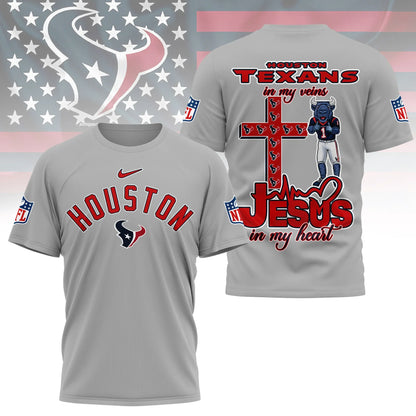 LIMITED EDITION - NEW CUSTOMIZED NFL15 HTT HOUSTON TEXANS T-SHIRT | MULTIPLE COLORS AVAILABLE