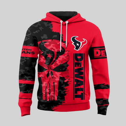 LIMITED EDITION - NEW CUSTOMIZED NFL15 HTT HOUSTON TEXANS DEWALT UNISEX T-SHIRT, POLO, HOODIE & JACKETS