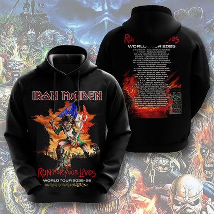NEW PREMIUM IRON MAIDEN 3D APPAREL