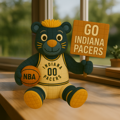 Limited Edition - NBA 06 IP Indiana Pacers Handmade Crochet