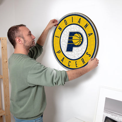 LIMITED EDITION - NEW CUSTOMIZED NBA06 IP INDIANA PACERS WOODEN PUZZLE