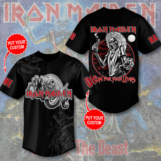 Iron Maiden Baseball Jersey