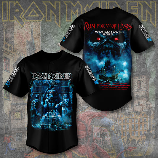 Iron Maiden Baseball Jersey