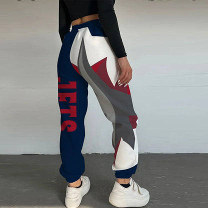 LIMITED EDITION - NEW CUSTOMIZED NHL21 WPJ WINNIPEG JETS LONG PANTS