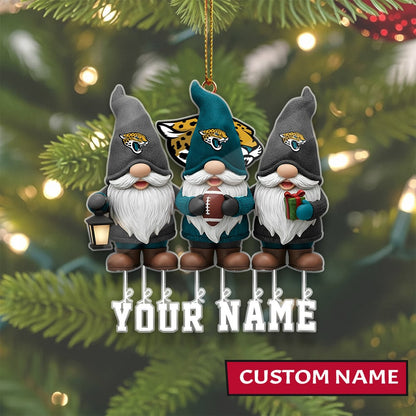 LIMITED EDITION - NEW CUSTOMIZED NFL30 JSJ JACKSONVILLE JAGUARS ORNAMENT