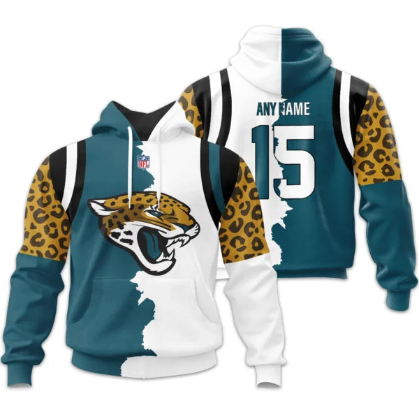LIMITED EDITION - NEW CUSTOMIZED NFL30 JSJ JACKSONVILLE JAGUARS HOME MIX AWAY T-SHIRT, POLO, HOODIE & JACKETS