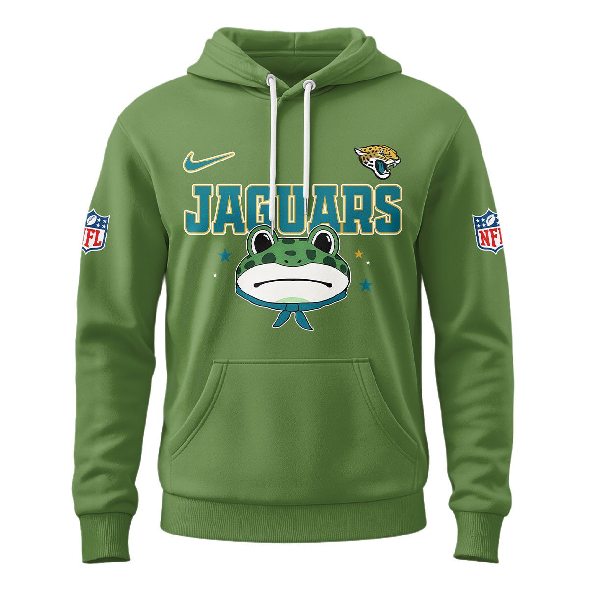 LIMITED EDITION - NEW CUSTOMIZED NFL30 JSJ JACKSONVILLE JAGUARS LAND OF THE FREE BRAVE T-SHIRT, POLO, HOODIE & JACKETS