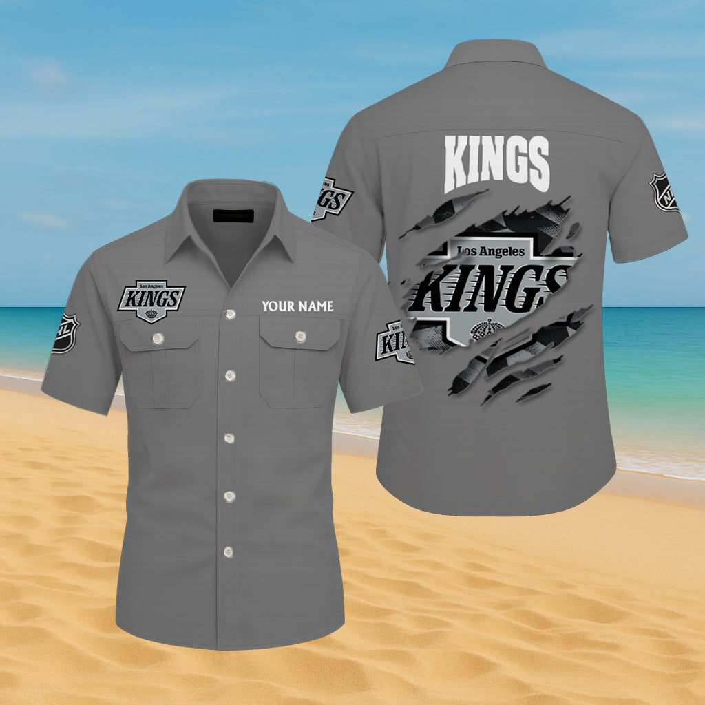 LIMITED EDITION - NEW CUSTOMIZED NHL16 LAK LOS ANGELES KINGS CARGO SHIRT