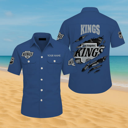 LIMITED EDITION - NEW CUSTOMIZED NHL16 LAK LOS ANGELES KINGS CARGO SHIRT