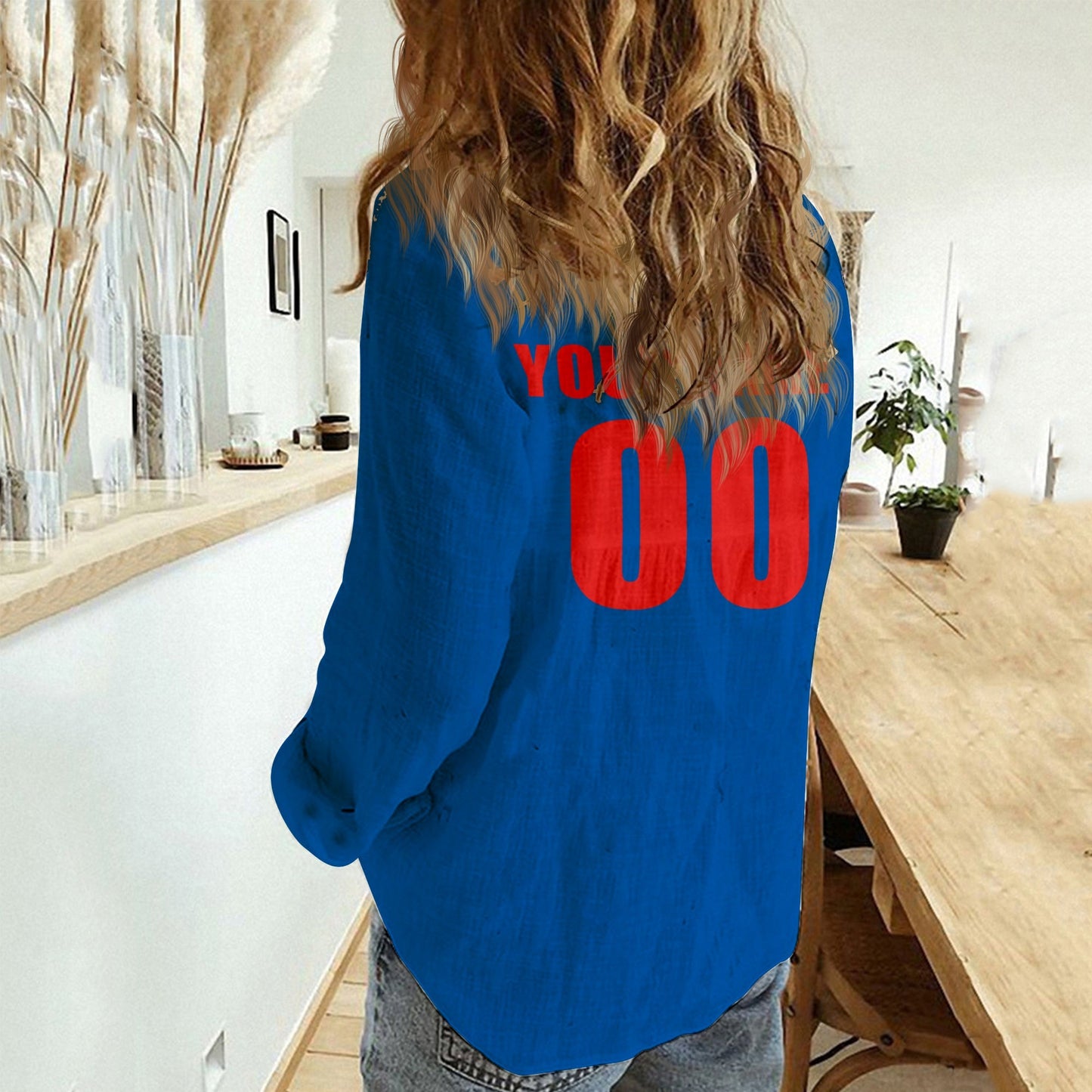 LIMITED EDITION - NEW 12 NCK CUSTOMIZED WOMEN CASUAL SHIRT FOR FAN