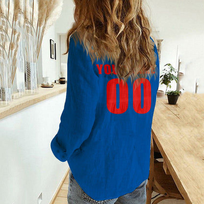 LIMITED EDITION - NEW 12 NCK CUSTOMIZED WOMEN CASUAL SHIRT FOR FAN
