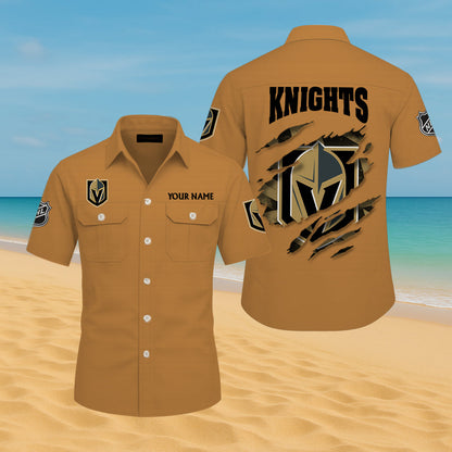 LIMITED EDITION - NEW CUSTOMIZED NHL04 VGK VEGAS GOLDEN KNIGHTS CARGO SHIRT