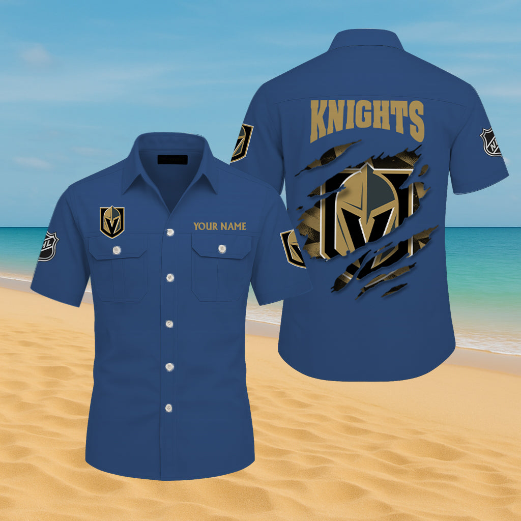 LIMITED EDITION - NEW CUSTOMIZED NHL04 VGK VEGAS GOLDEN KNIGHTS CARGO SHIRT