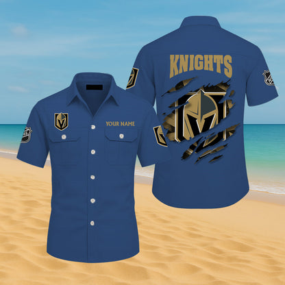 LIMITED EDITION - NEW CUSTOMIZED NHL04 VGK VEGAS GOLDEN KNIGHTS CARGO SHIRT