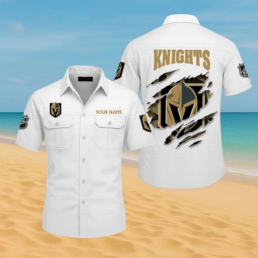 LIMITED EDITION - NEW CUSTOMIZED NHL04 VGK VEGAS GOLDEN KNIGHTS CARGO SHIRT