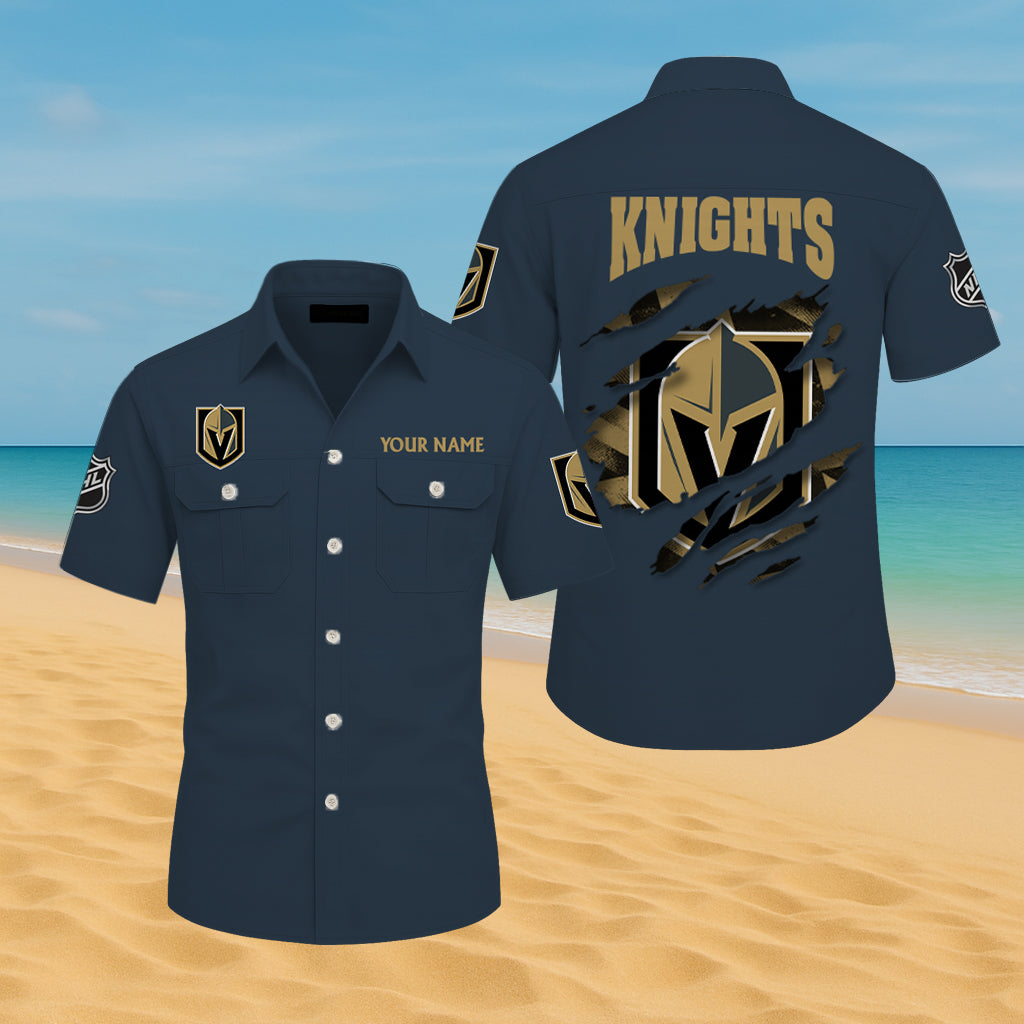 LIMITED EDITION - NEW CUSTOMIZED NHL04 VGK VEGAS GOLDEN KNIGHTS CARGO SHIRT