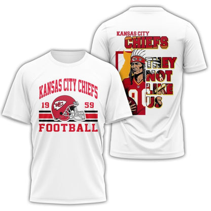LIMITED EDITION - NEW PREMIUM NFL01 KCC KANSAS CITY CHIEFS UNISEX T-SHIRT