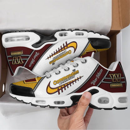 LIMITED EDITION - NEW CUSTOMIZED NFL01 KCC KANSAS CITY CHIEFS UNISEX AIR MAX PLUS SNEAKERS