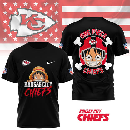 LIMITED EDITION - NEW CUSTOMIZED NFL01 KCC KANSAS CITY CHIEFS ONE PIECE FAN 3D SHIRT