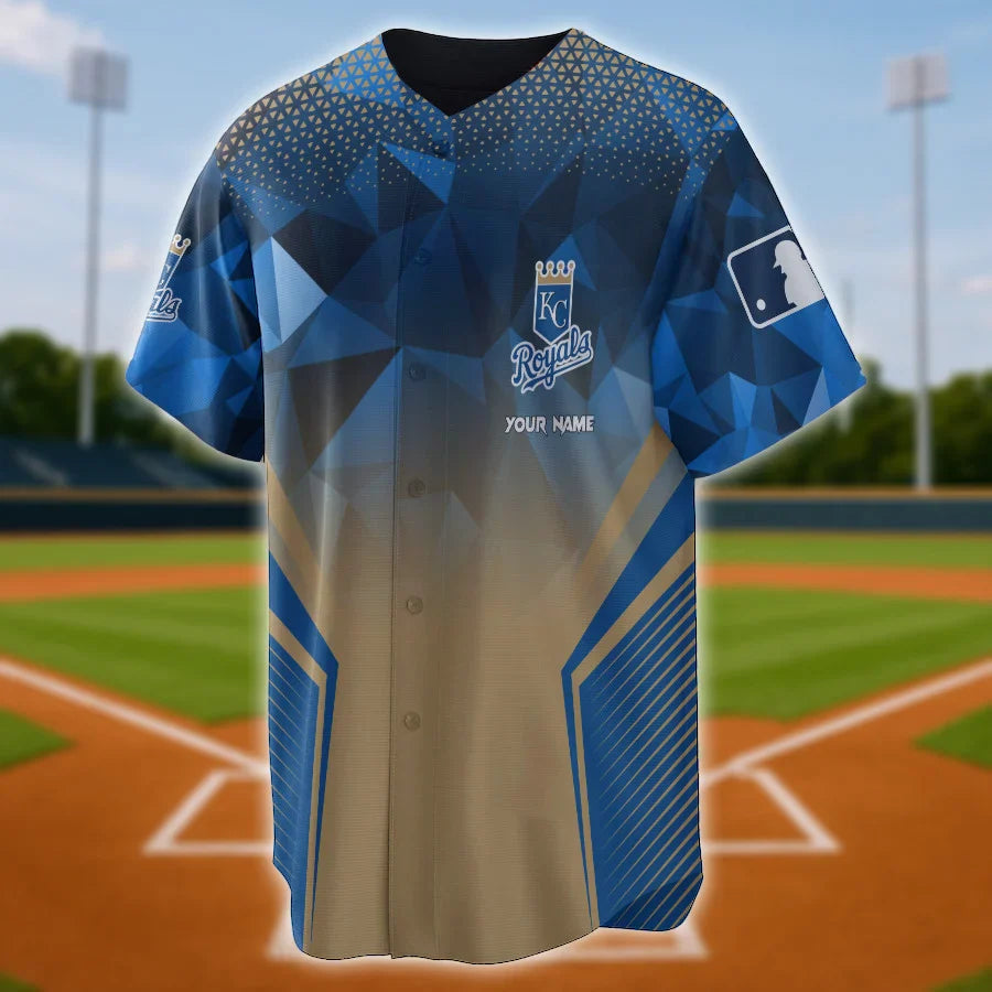 LIMITED EDITION - NEW CUSTOMIZED MLB19 KC ROYALS BASEBALL JERSEY