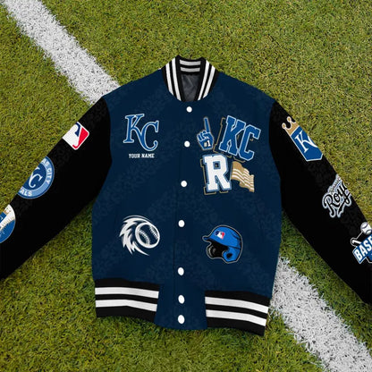 LIMITED EDITION - NEW CUSTOMIZED MLB19 KCR KANSAS CITY ROYALS UNISEX T-SHIRT, POLO, HOODIE & JACKETS