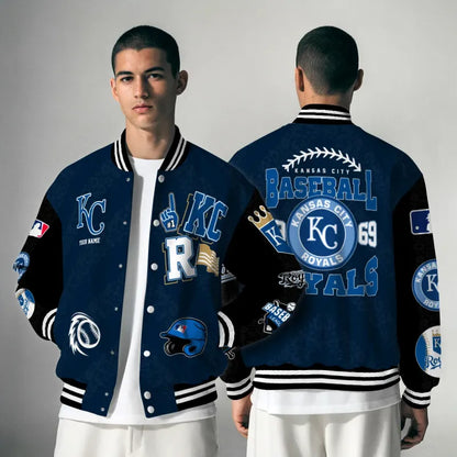 LIMITED EDITION - NEW CUSTOMIZED MLB19 KCR KANSAS CITY ROYALS UNISEX T-SHIRT, POLO, HOODIE & JACKETS