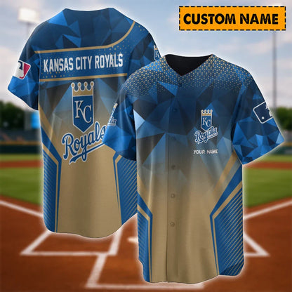 LIMITED EDITION - NEW CUSTOMIZED MLB19 KC ROYALS BASEBALL JERSEY
