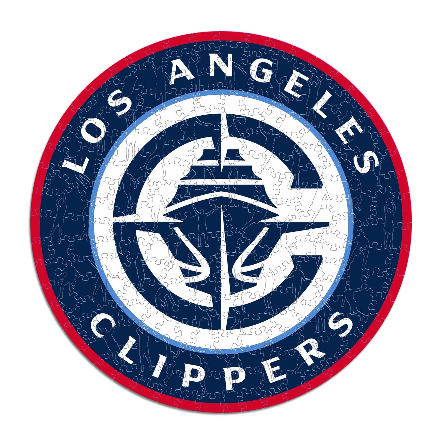 LIMITED EDITION - NEW CUSTOMIZED NBA10 LC LOS ANGELES CLIPPERS WOODEN PUZZLE