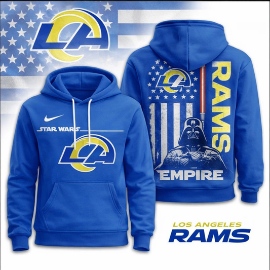LIMITED EDITION - NEW CUSTOMIZED NFL22 LAR LOS ANGELES RAMS UNISEX T-SHIRT, POLO, HOODIE & JACKETS