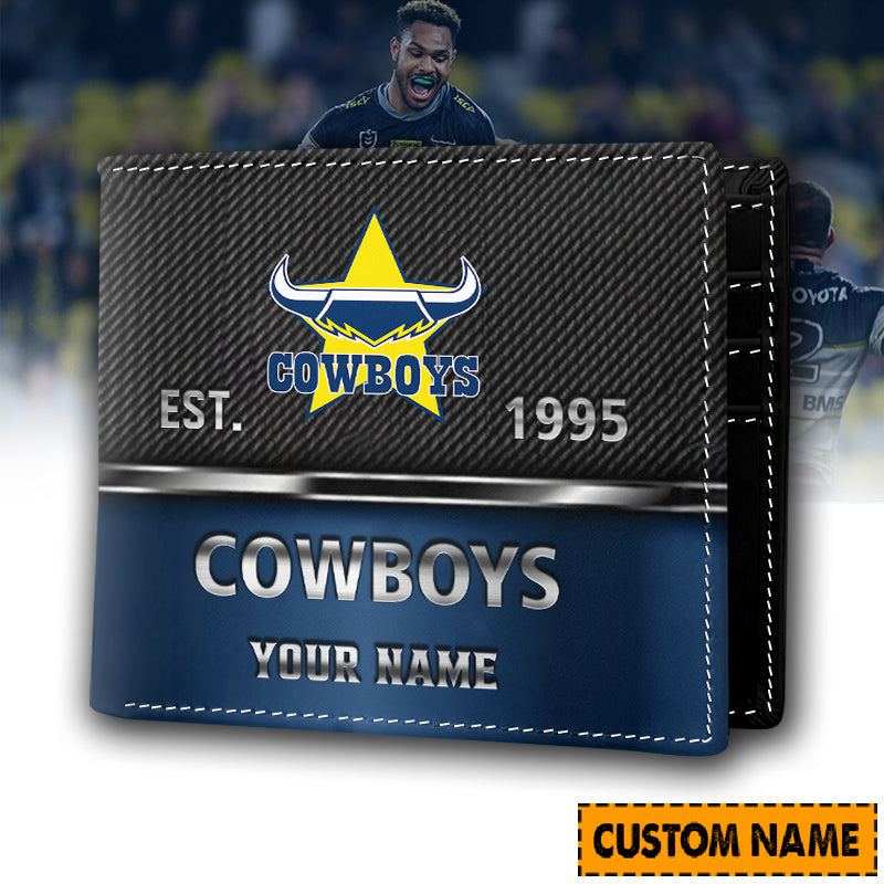 LIMITED EDITION - NEW 13 NQLC CUSTOMIZED MEN'S 3D PRINTED WALLET