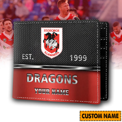 LIMITED EDITION - NEW 14 IDG CUSTOMIZED MEN'S 3D PRINTED WALLET