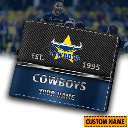 LIMITED EDITION - NEW 13 NQLC CUSTOMIZED MEN'S 3D PRINTED WALLET