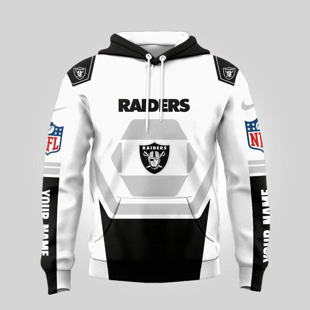 LIMITED EDITION - NEW CUSTOMIZED NFL07 LVR LAS VEGAS RAIDERS UNISEX T-SHIRT, POLO, HOODIE & JACKETS