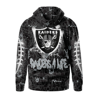 LIMITED EDITION - NEW CUSTOMIZED NFL07 LVR LAS VEGAS RAIDERS UNISEX T-SHIRT, POLO, HOODIE & JACKETS