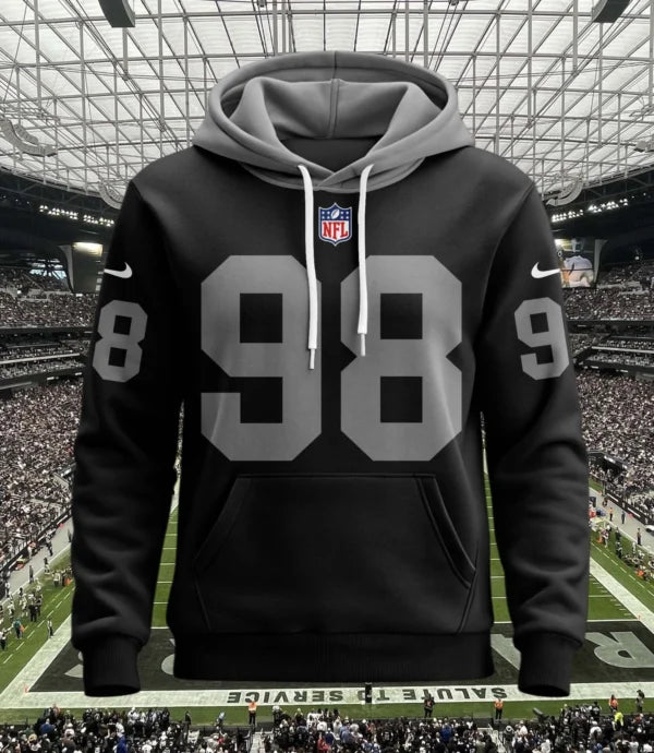 LIMITED EDITION - NEW CUSTOMIZED NFL07 LVR LAS VEGAS RAIDERS T-SHIRT, POLO, HOODIE & JACKETS