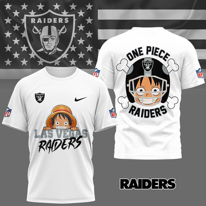 LIMITED EDITION - NEW CUSTOMIZED NFL07 LVR LAS VEGAS RAIDERS ONE PIECE FAN 3D SHIRT