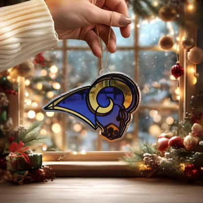 LIMITED EDITION - NEW CUSTOMIZED NFL22 LAR LOS ANGELES RAMS ACRYLIC ORNAMENT