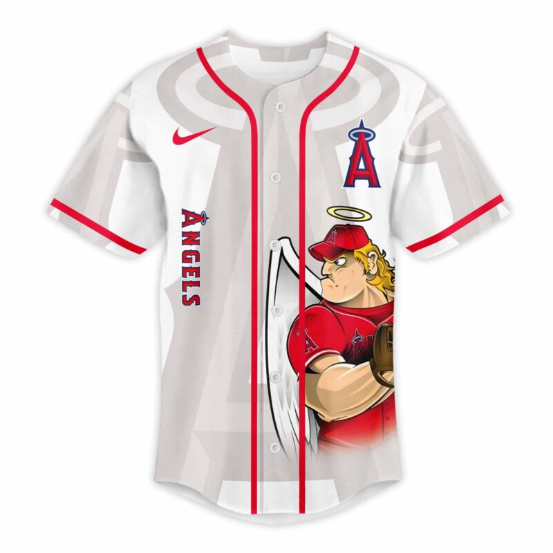 LIMITED EDITION - NEW CUSTOMIZED MLB27 LA ANGELS BASEBALL JERSEY