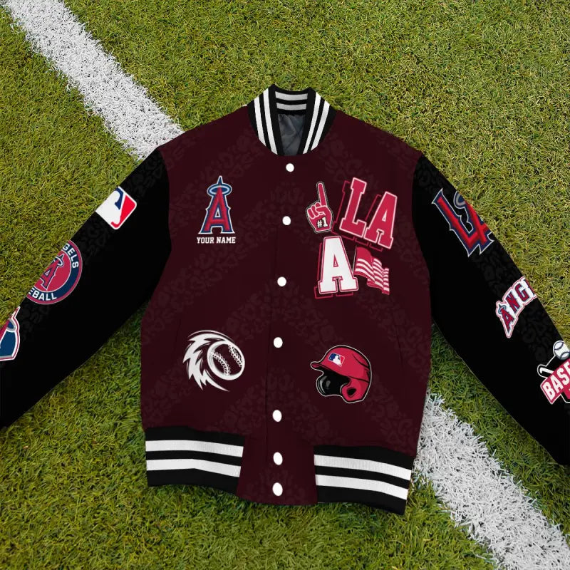 LIMITED EDITION - NEW CUSTOMIZED MLB27 LAA LOS ANGELES ANGELS UNISEX T-SHIRT, POLO, HOODIE & JACKETS