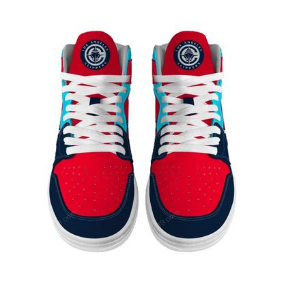 LIMITED EDITION - NEW CUSTOMIZED NBA10 LA CLIPPERS AIR JORDAN SNEAKERS