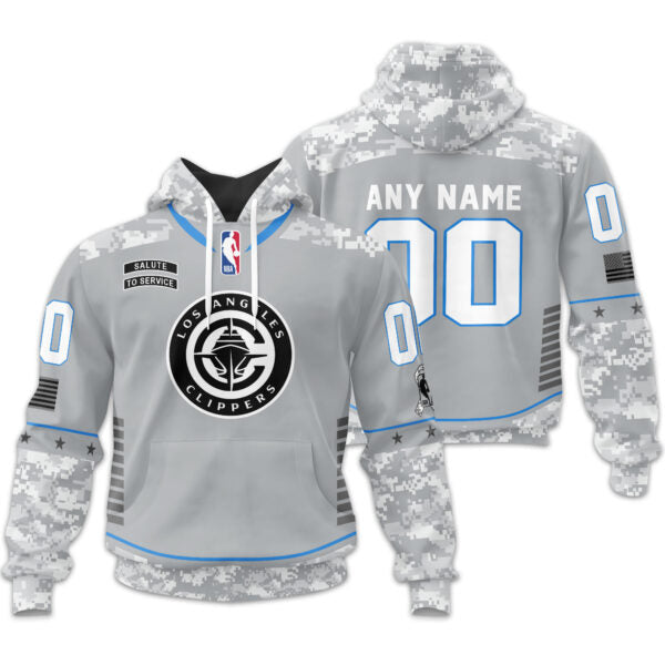 LIMITED EDITION - NEW CUSTOMIZED NBA10 LC LOS ANGELES CLIPPERS UNISEX T-SHIRT, POLO, HOODIE & JACKETS