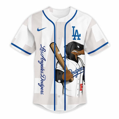 LIMITED EDITION - NEW CUSTOMIZED MLB02 LA DODGERS BASEBALL JERSEY