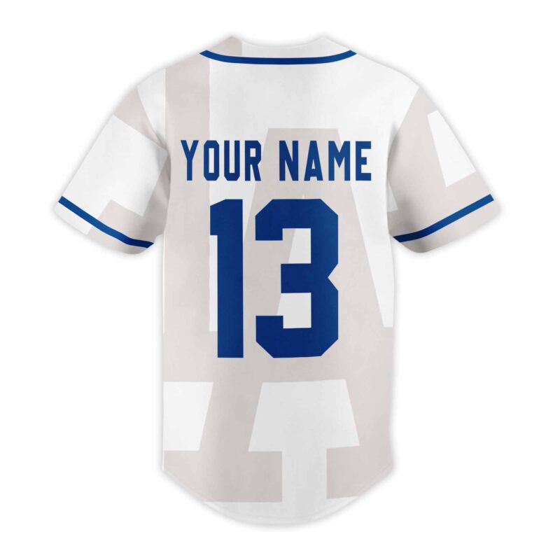 LIMITED EDITION - NEW CUSTOMIZED MLB02 LA DODGERS BASEBALL JERSEY
