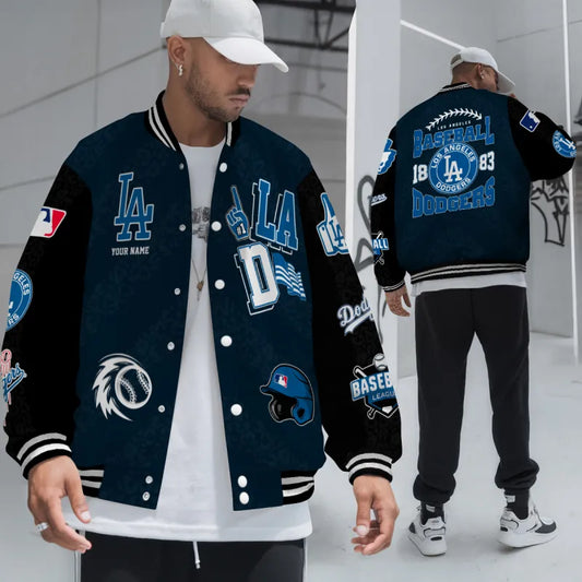 LIMITED EDITION - NEW CUSTOMIZED MLB02 LAD LOS ANGELES DODGERS UNISEX T-SHIRT, POLO, HOODIE & JACKETS