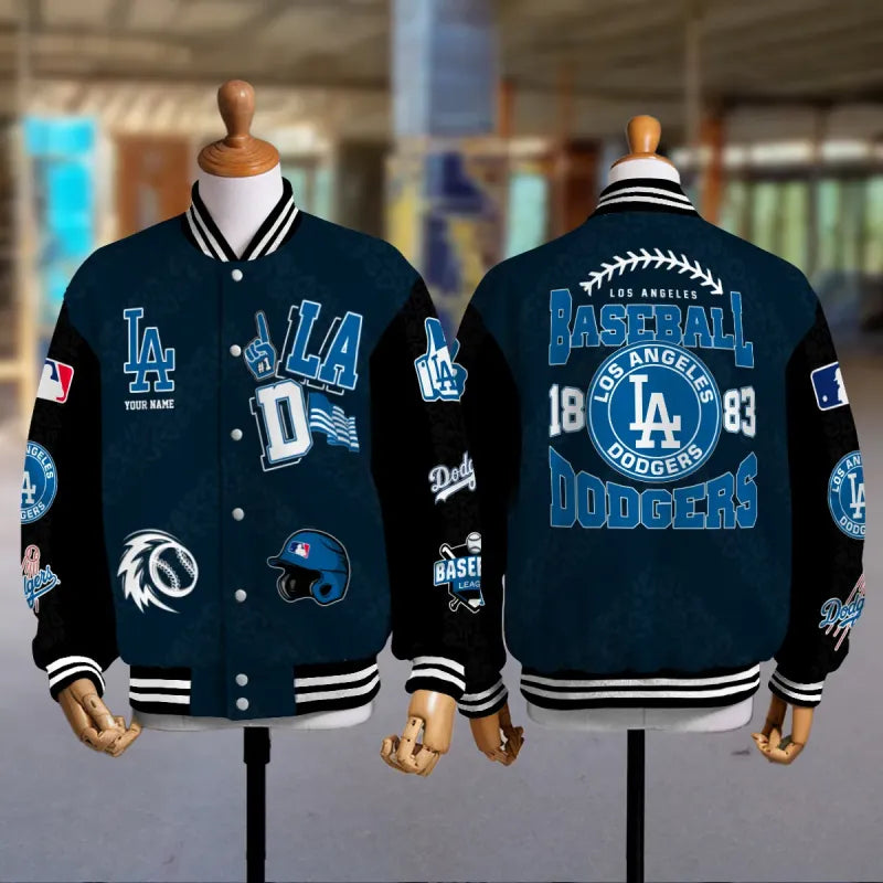 LIMITED EDITION - NEW CUSTOMIZED MLB02 LAD LOS ANGELES DODGERS UNISEX T-SHIRT, POLO, HOODIE & JACKETS