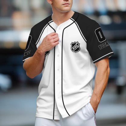 LIMITED EDITION - NEW CUSTOMIZED NHL16 LA KINGS BASEBALL JERSEY