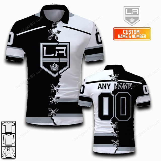 LIMITED EDITION - NEW CUSTOMIZED NHL16 LAK LOS ANGELES KINGS UNISEX T-SHIRT, POLO, HOODIE & JACKETS
